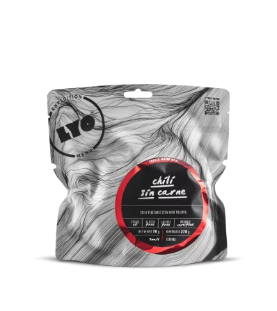 Храна LYO Organic Chili Sin Carne 370g