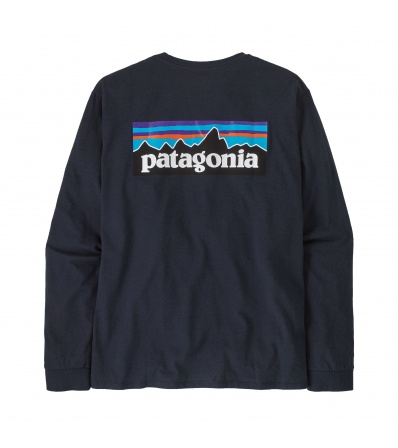 Bluse Patagonia Long-Sleeved P-6 Logo Responsibili-Tee M's