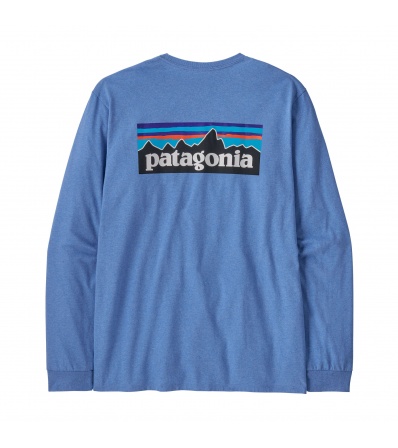 Bluse Patagonia Long-Sleeved P-6 Logo Responsibili-Tee M's
