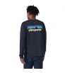 Bluse Patagonia Long-Sleeved P-6 Logo Responsibili-Tee M's