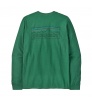 Bluse Patagonia Long-Sleeved P-6 Logo Responsibili-Tee M's