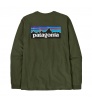 Bluse Patagonia Long-Sleeved P-6 Logo Responsibili-Tee M's